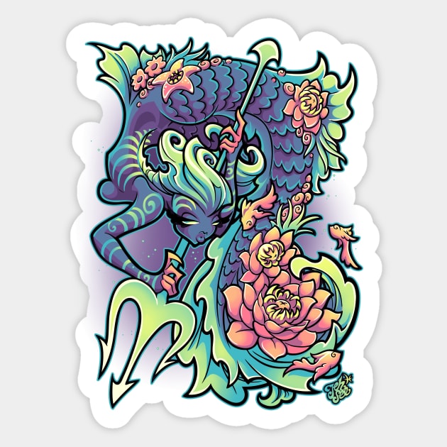 ZODIAC PISCES Sticker by JEHSEE